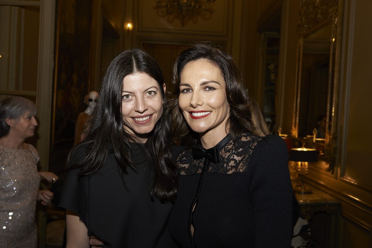 Alejandra de Borbón y Adriana Abascal