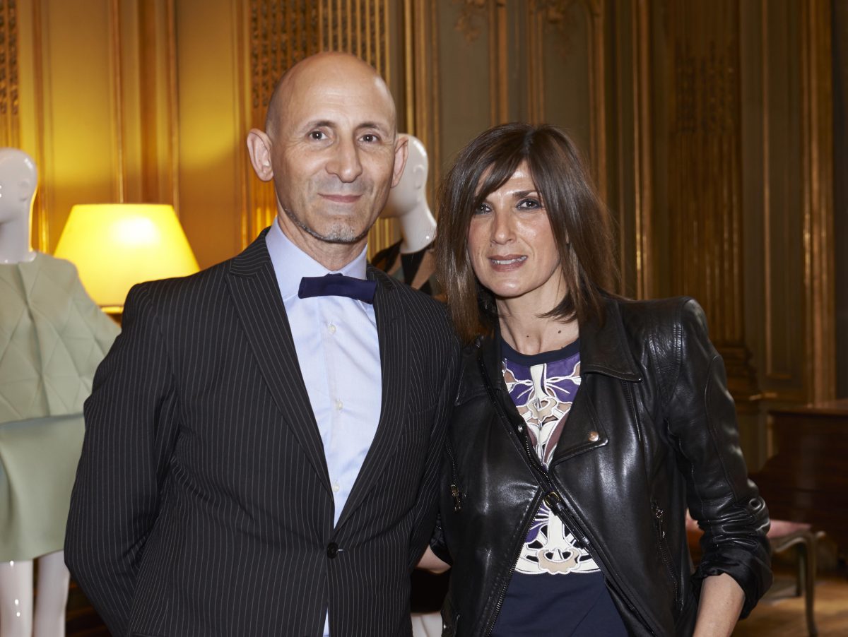 Modesto Lomba y la consultora Muriel Piaser