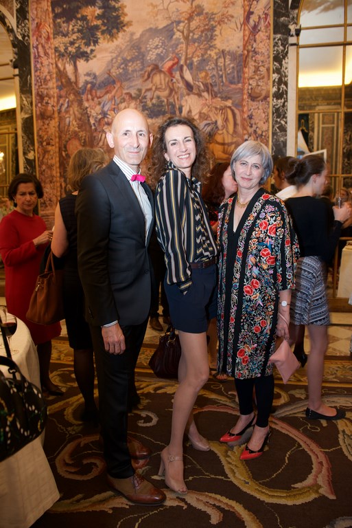 Modesto Lomba , Violeta Sánchez y Pepa Bueno