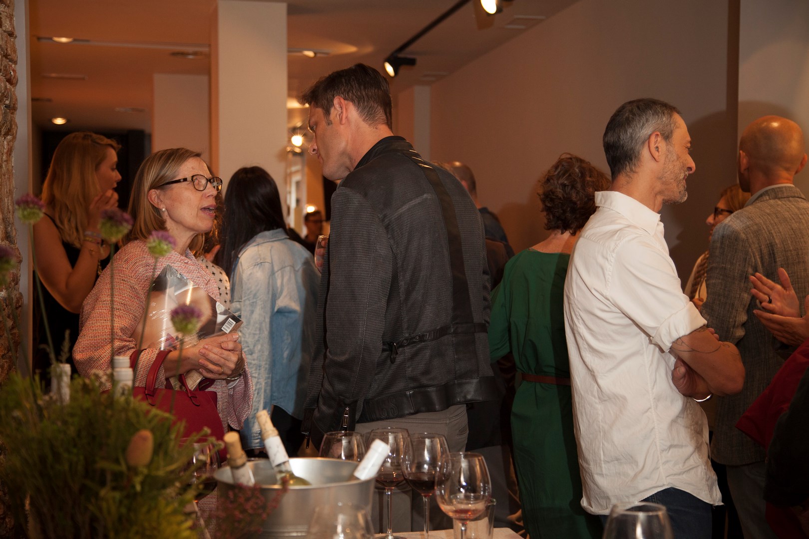 Cristina Colomer, presidenta de Acosta, con Alvar Rincón, director de Inhouse
