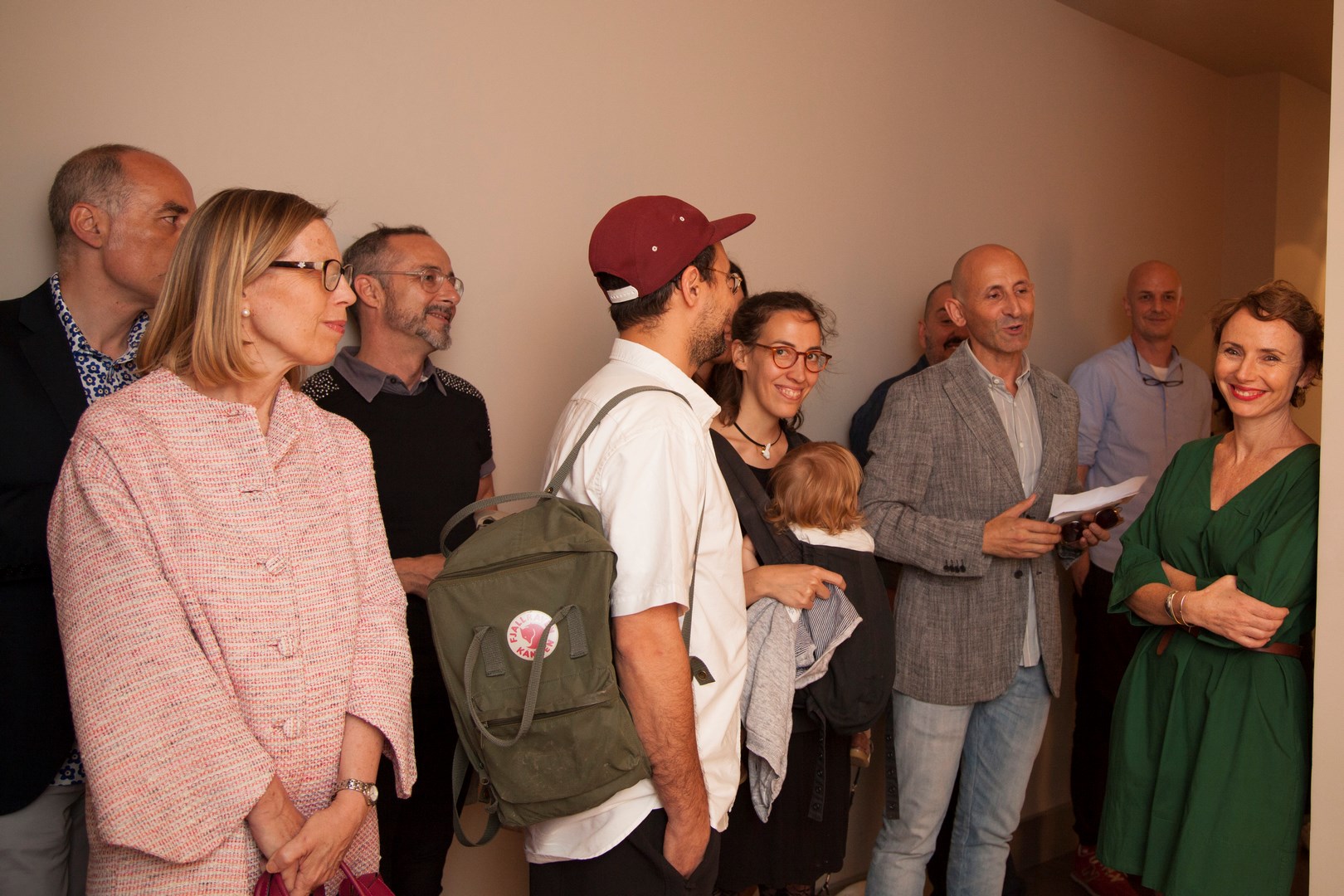 Cristina Colomer, presidenta de Acosta; Andreés Gallardo, Marina Casal, Modesto Lomba, Miguel Cruz y Helena Rohner