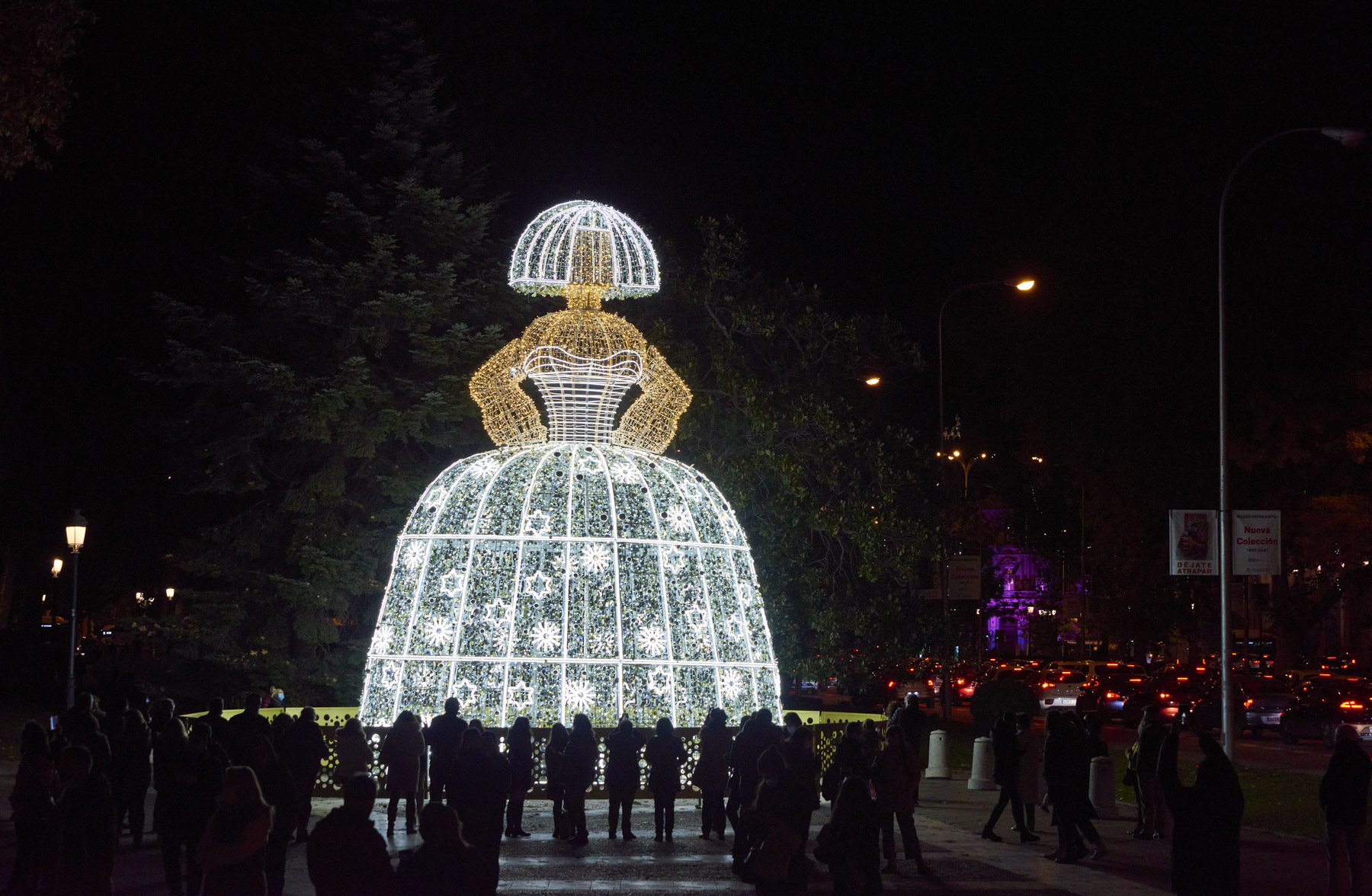 Andrés Sardá en el Paseo del Prado