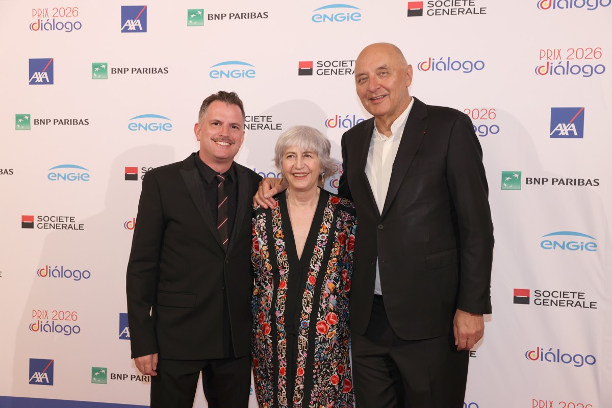 Frédéric Galinier, Pepa Bueno y Pascal Morand - Prix Diálogo 2026