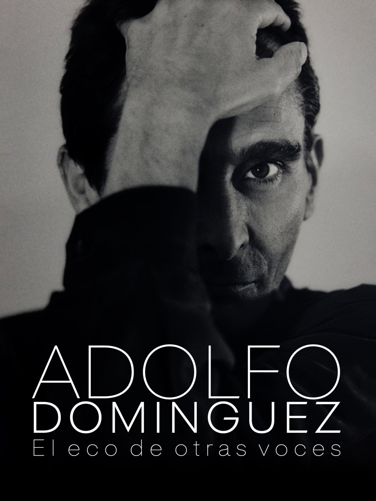Adolfo Domínguez - el eco de otras voces - cartel